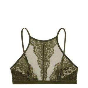 Crochet Lace High-neck Bralette- Victoria's Secret